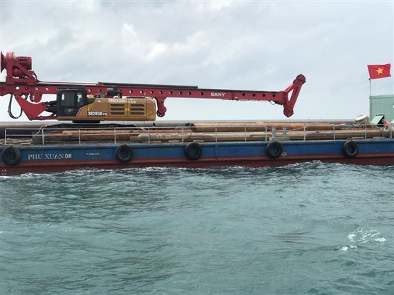 Máy khoan cọc nhồi Sany 285 0